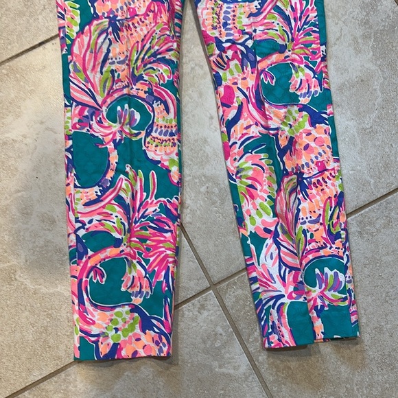 Lilly Pulitzer Kelly Skinny Ankle Pants Capri 8 Crop Pants - Picture 6 of 8